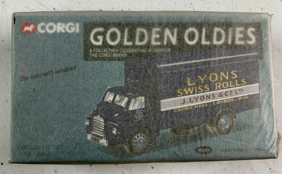 Corgi Golden Oldies 19301 - Bedford S Type Box Van - Lyons - Image 1 of 1