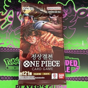 OPK2-Juego de Cartas de Una Pieza - Nuevo Pack Precintado - Coreano-US-Vendedor-!!!! - Imagen 1 de 2