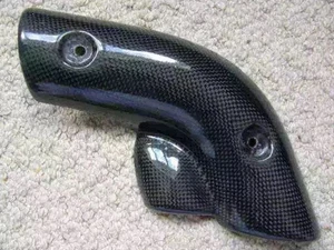 CARBON FIBRE Exhaust Heat Shield Ducati 748 916 996 998 type 2 - Picture 1 of 2
