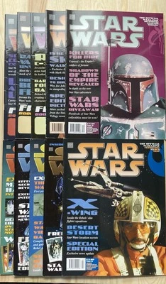 Star Wars The Official Magazine #1-10 UK Titan 1996 w Bookmark/Art Prints - Image 1 of 4