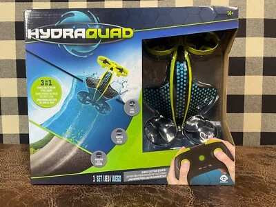 HydraQuad 3-in1 Hybrid Air to Water Stunt Drone Rechargeable Remote Control New - Image 1 of 4