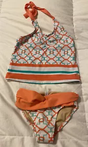 Costume da bagno bambina Cabana Life Halter Tankini taglia 5 nuovo con etichetta - Foto 1 di 5