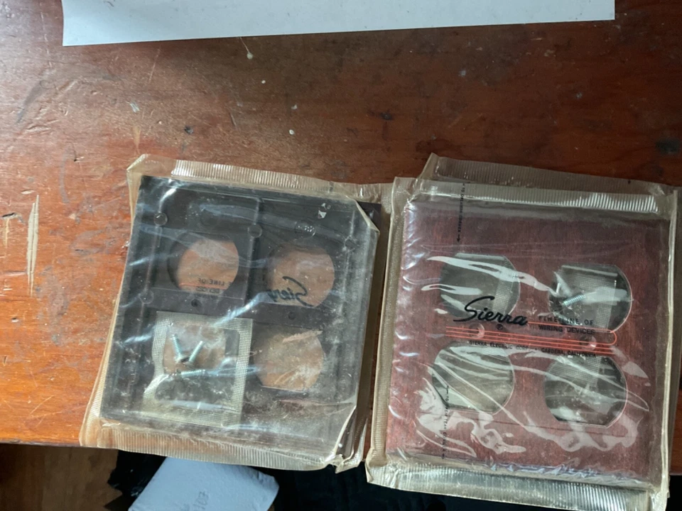 (3) Cubiertas Doble Salida Sierra Caoba Vintage (BS-1104) Foto 1 de 1