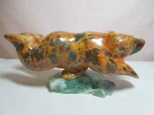Speckstein Schwimmbär von Eddie Lee - Bild 1 von 4
