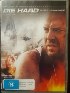 Die Hard With A Vengeance DVD R4 1995 action thriller Bruce Willis FREE POST - Picture 1 of 4