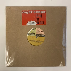Roger & Zapp “Living for the City” Viny 12" Record • 1996 • Reprise • PROMO Copy - Picture 1 of 10