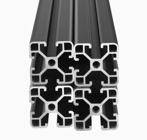 4040 T-Slot Aluminum Extrusion Extruded Profile Linear Rails 40x40mm 4pcs 15.74' - Picture 1 of 8