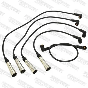 VW T2 T25 Black Silicone Ignition Leads 1985 to 1992 1.9 and 2.1 - Picture 1 of 6