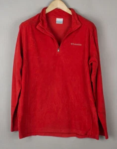 COLUMBIA Suéter De Forro Polar Con Cuello Zip Para Hombre Talla M - Imagen 1 de 9