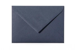25 Briefumschläge 14x19 cm - Dunkelblau mit Dreieckslasche - 120 g/m² - Bild 1 von 6
