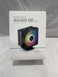 DeepCool AG400 BK ARGB Single-Tower CPU Cooler, 120mm Static ARGB Fan, Direct-To - Picture 1 of 1