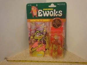 Vintage Star Wars EWOKS Lady Gorneesh carded action figure, sealed bubble. - Picture 1 of 13