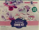 New Nordic Ware Holiday Deluxe Cookie Baking Kit 43 Piece Set