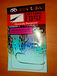FISHING HOOKS KOKODA GANG HOOK OPEN EYE - Picture 1 of 2