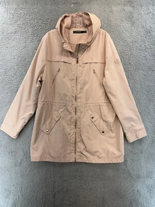 Lauren Ralph Lauren Damen Jacke mit Kapuze Gr. XL rosa mit Goldakzenten - Bild 1 von 24