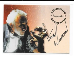 1998 Inkworks Small Soldiers Stan Winston AUTO Signed SP S4 Jurassic Park T2 - Picture 1 of 1