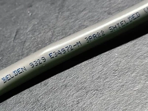 Belden 9329 22/3P Individual Shields Twisted Pair Control Cable PLTC Gray /25ft - Picture 1 of 10