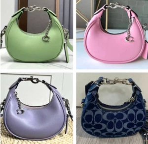 Coach CR508 Jonie Mini Tasche Umhängetasche handschuhgegerbtes Leder 5 Farben Outlet - Bild 1 von 38