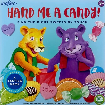 eeBoo "HAND ME A CANDY!" A Tactile Game - Find The Right Sweets By Touch (3yrs+) - Image 1 of 4