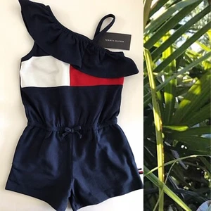 NWT, Girls Tommy Hilfiger Jumpsuit. Size 4T - Picture 1 of 1