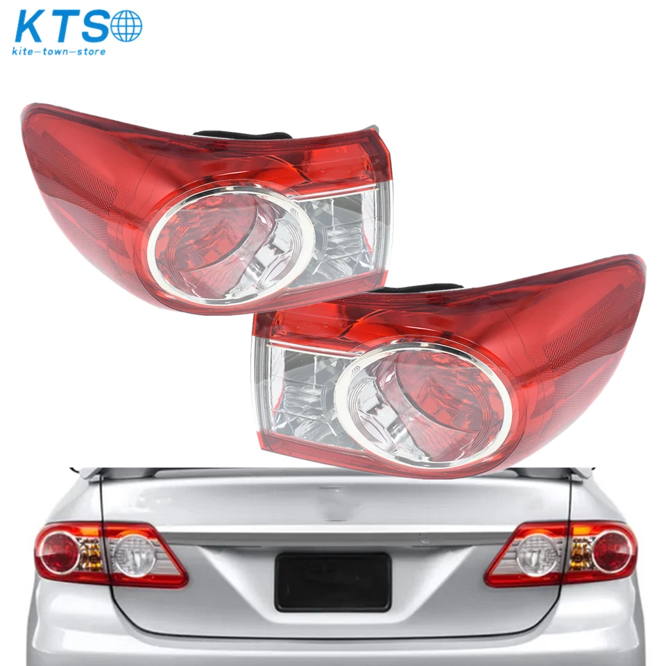 Luz trasera exterior para Toyota Corolla 2011-2013 pasajero+lado conductor Foto 1 de 4