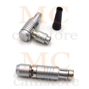 RS 3pin Male connectors power plug For Camera ARRI/SONY - Picture 1 of 10