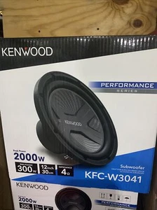Kenwood KFC-W3041 12" 4-ohm Component Subwoofer new free shipping - Picture 1 of 1