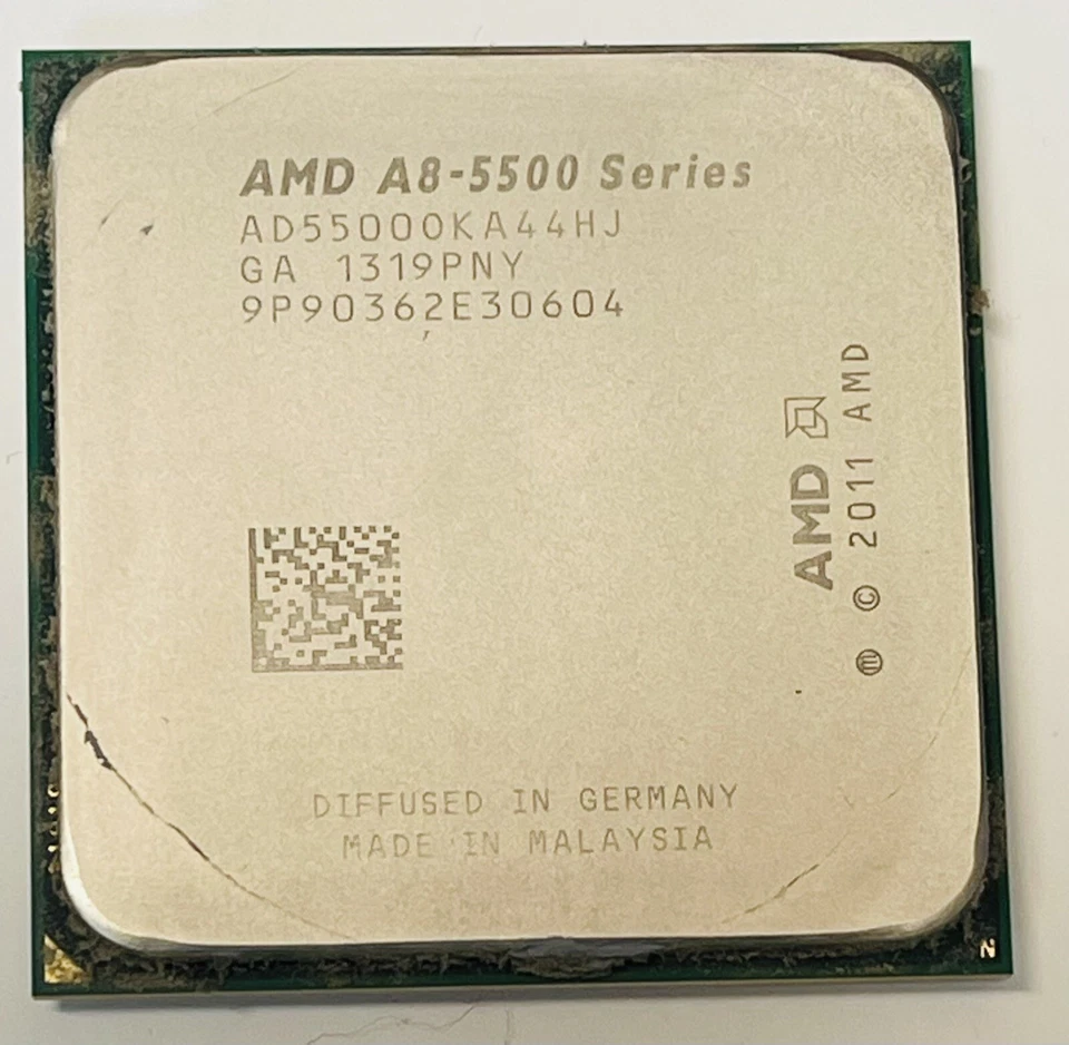AMD A8-5500 Series 3.2Ghz Four-Core AD55000KA44HJ Socket FM2 - Image 1 of 1