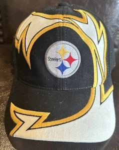 Vintage 90s American Needle Pittsburgh Steelers NFL Football Adjustable Hat - Picture 1 of 11