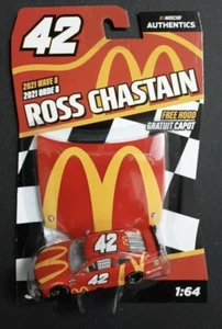 Ross Chastain #42 2021 Wave 8 Lionel NASCAR Authentics Maßstab 1:64 Diecast Auto  - Bild 1 von 2