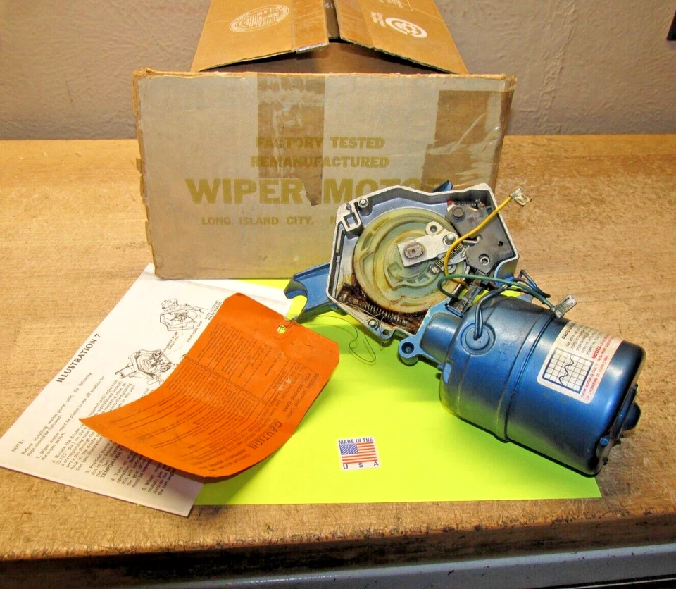 Buick Chevrolet Oldsmobile 1971 1972 1973 reconstruido motor limpiaparabrisas modelos de tamaño completo Foto 1 de 4