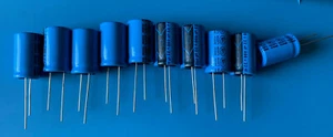 10x REA220M2G-1625 SURGE COMPONENTS CAPACITOR 22UF 400V 16X25mm RADIAL ROHS - Picture 1 of 6