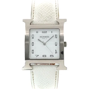 HERMES H Watch HH1 810 Quarz weißes Zifferblatt Herrenuhr 90248894 - Bild 1 von 7