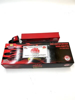 Racing Champs Mac Tools Doug Kalitta’01  Dragster  & Transporter NHRA 50th  1:64 - Image 1 of 3