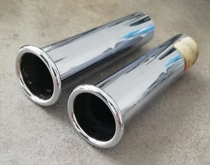 Auspuff Endrohr Zierblende Chrom | Ø 32mm  | Opel Volvo und weitere Oldtimer - Bild 1 von 5