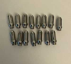Gorilla M14x1.5 Chrome Wheel Lug Nuts Set of 15 Spline Style - Picture 1 of 4