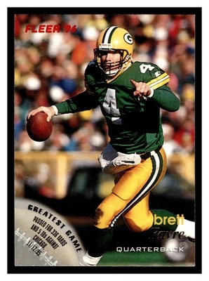 Brett Favre #51 1996 Fleer Green Bay Packers - Image 1 of 2
