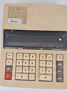 1970s Ricomac 1215 Electronic Desk Calculator VFD Tube Display - *No power lead* - Picture 1 of 17