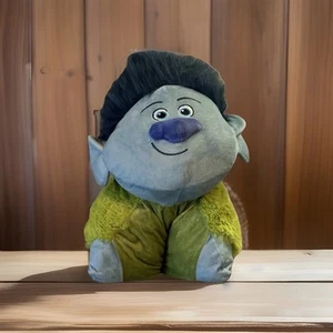 Pillow Pets Trolls Dreamworks 2019 Movie Branch Blue Pillow 17"x12" Plush - Picture 1 of 9
