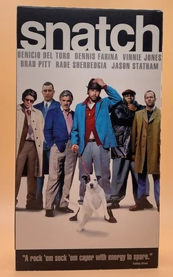 Snatch VHS 2001 Brad Pitt **Buy 2 Get 1 Free** - Image 1 of 3