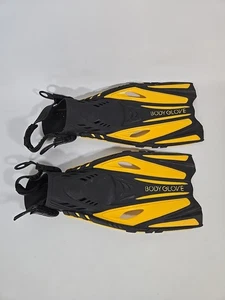 Body Glove Snorkeling Flippers S/M 4.5 to 8.5 diving Pool training w/Snorkel - Picture 1 of 8