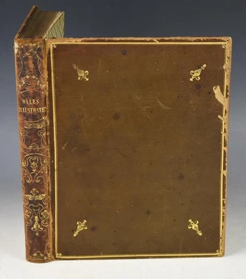 Wales Illustrated In a Series of Views Picturesque Scenery Towns Castles 1830 - Image 1 of 4