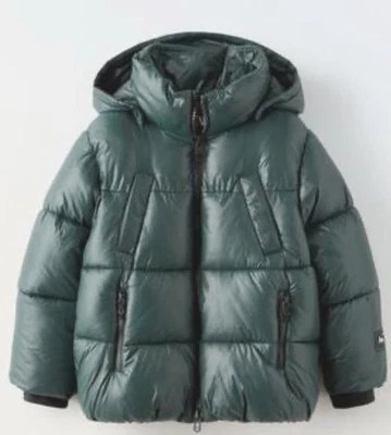 Chaqueta bomber de cuero sintético Zara para niños talla 9 (9-10 años) Foto 1 de 4