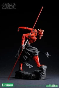 KOTOBUKIYA ARTFX STAR WARS DARTH MAUL JAPONÉS ESTILO UKIYO-E VINILO ESCALA 1/7 *EE. UU. - Imagen 1 de 11