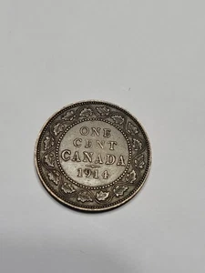 1914 Canada Large Cent Nice Coin - Picture 1 of 2