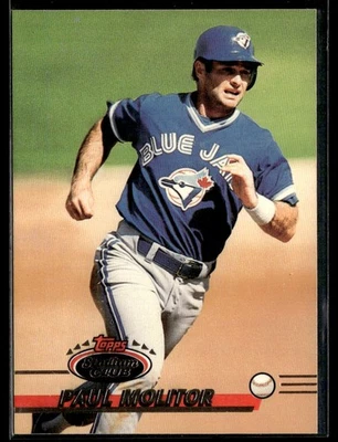 1993 Stadium Club #627 Paul Molitor Baseball Card 3801A - Image 1 of 2