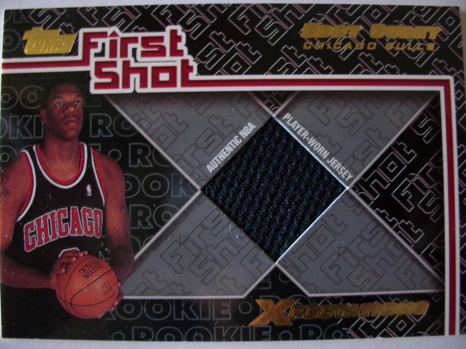 2001-02 TOPPS XPECTATIONS FIRST SHOT EDDY CURRY ,BULLS !! BOX  1 - Image 1 of 1