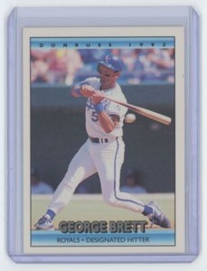 1992 Donruss George Brett . Kansas City Royals #143