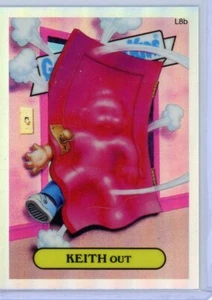 Topps Spazzatura Secchio Bambini Cromo OS1 KEITH OUT RIFRATTORE Perduto Parallelo L8B - Foto 1 di 1