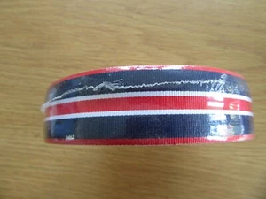 King Charles III, Coronation Medal Ribbon. Full size. 25m Roll. New. - Picture 1 of 2